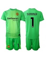 Otroške Nogometnih dresov Inter Milan Yann Sommer #1 Vratar Tretji 2025-26 Kratki rokavi (+ hlače)